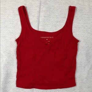 Aeropostale Women's Red Camisole Sz M (T3)